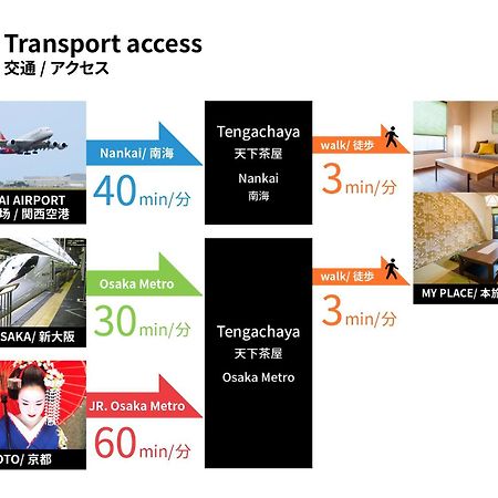Bijou Suites Kakomi โอซาก้า ภายนอก รูปภาพ